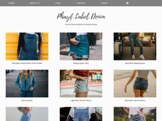 denim screenshot