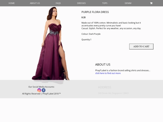 purple-flora-dress screenshot
