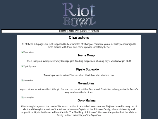characters screenshot