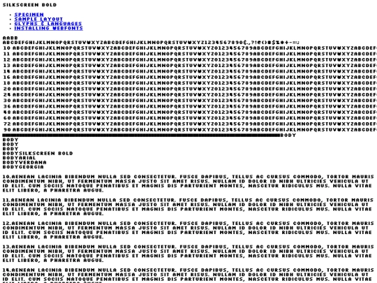 font/slkscrb-demo screenshot