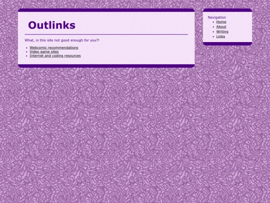 links screenshot
