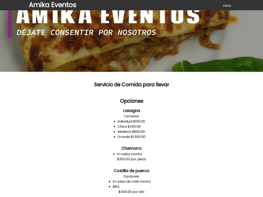 comida screenshot