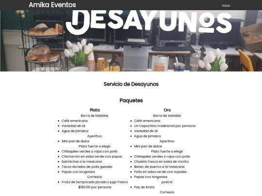 desayunos screenshot