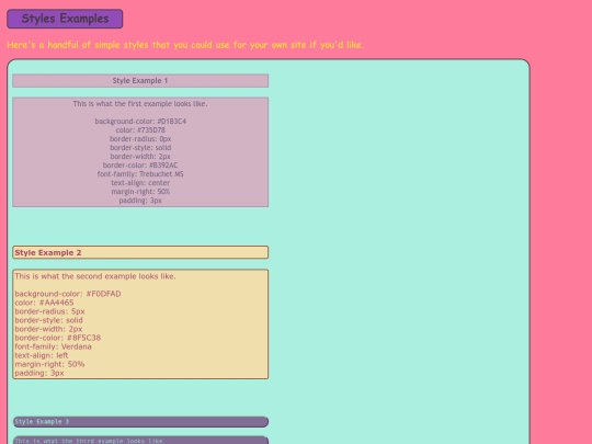 3stylesEx screenshot