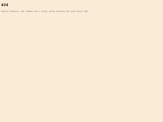 not_found screenshot