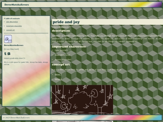 projects/prideandjoy screenshot