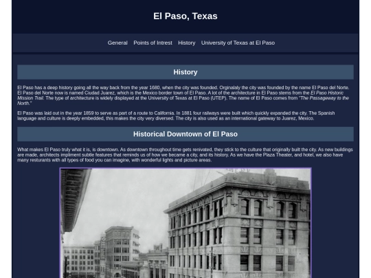 history screenshot