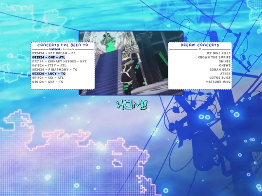 concerts screenshot