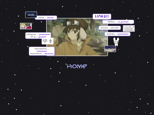 links screenshot