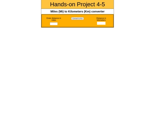 Ex 4-5/HW 4-5 Hands-on Project screenshot