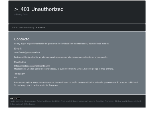 contacto screenshot