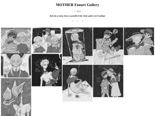Fanart/MOTHER screenshot