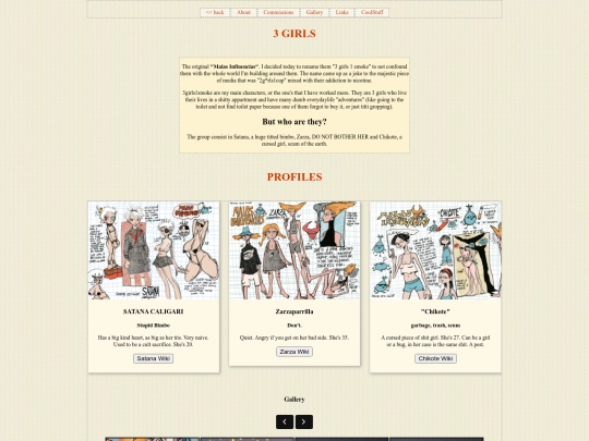 OriginalArt/3girlsonesmoke screenshot