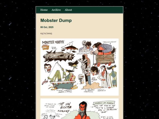 artes/posts/2025-10-08-Mobster-Dump screenshot