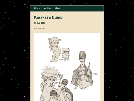 artes/posts/2025-10-14-Karakasa-Dump screenshot
