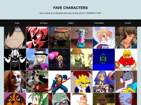 favs/favcharas screenshot