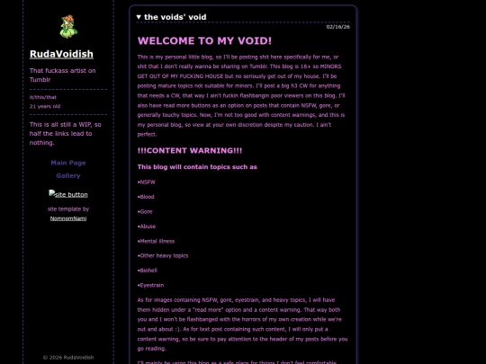 blog screenshot