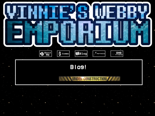 blog screenshot