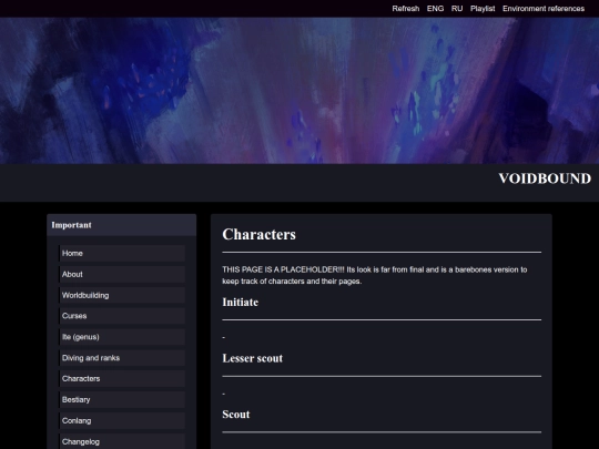 characters screenshot