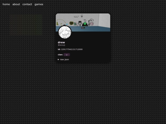 contact screenshot