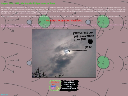 eclipse screenshot