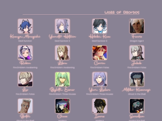 shrines/blorbos screenshot