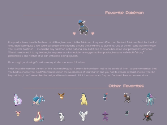 shrines/pokemon/favs screenshot
