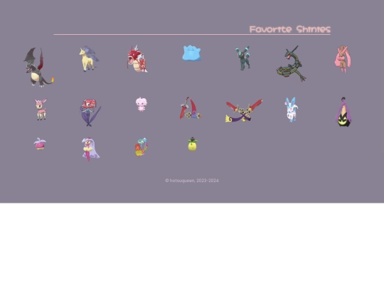 shrines/pokemon/shinies screenshot