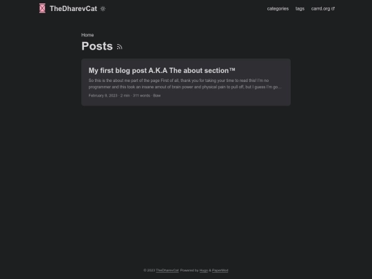 posts screenshot