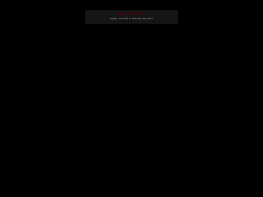 not_found screenshot