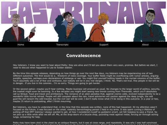 convalescence screenshot
