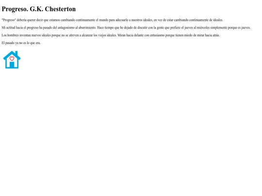 Ejsenlaceshtml/Chesterton/páginas/Progreso-chesterton screenshot