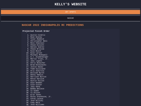 sports/nascar/predictions/20220731 screenshot
