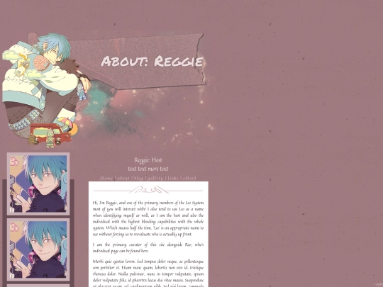 AboutReggie screenshot