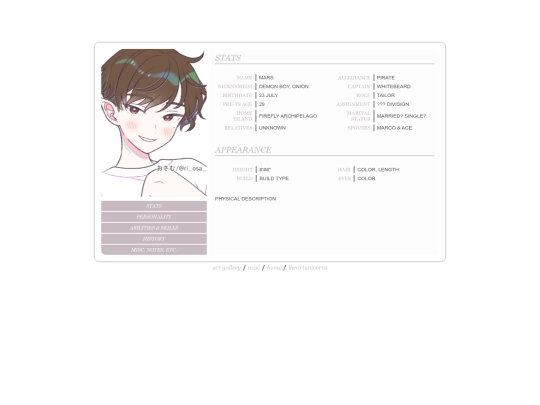 Character Pages/Mars screenshot