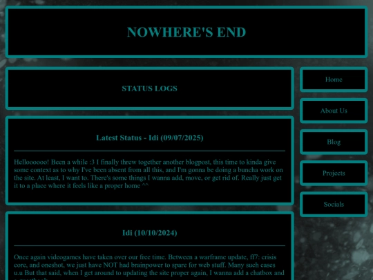 statuslog screenshot