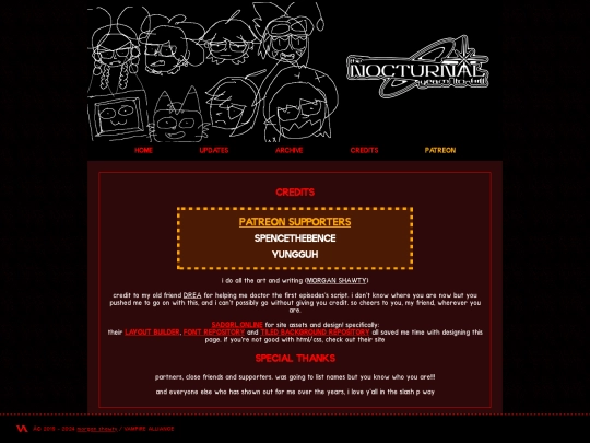 credits screenshot