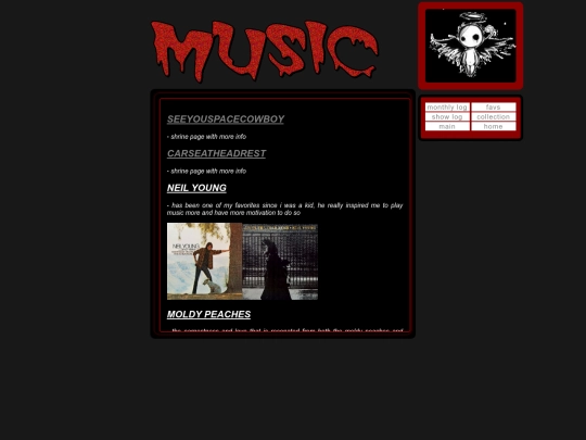 music/musicfavs screenshot