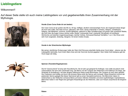 tiere screenshot