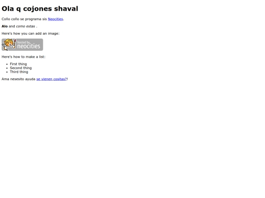 index screenshot