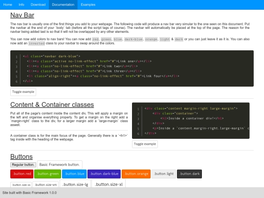 documentation screenshot