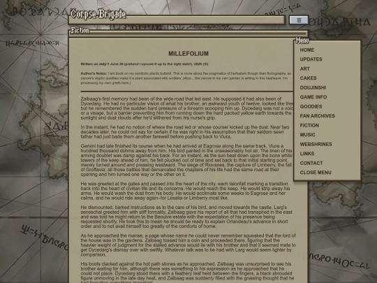 2022/content/fiction/millefolium screenshot