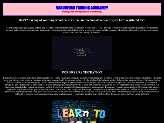 VASU CODING ACADEMY screenshot