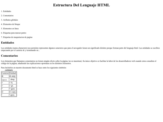 index screenshot