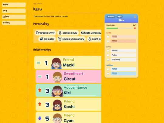 tomodachi/miis/karu screenshot