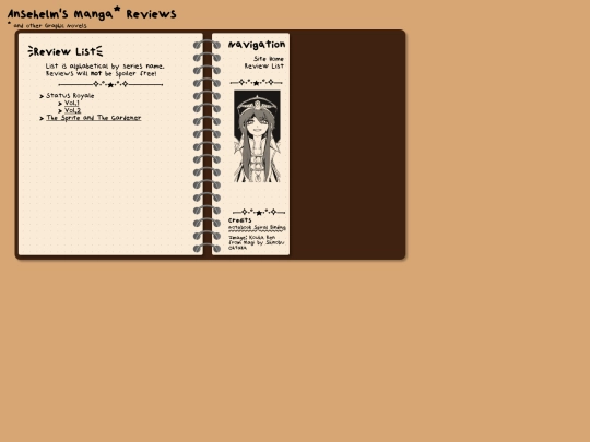 articles/manga-reviews screenshot