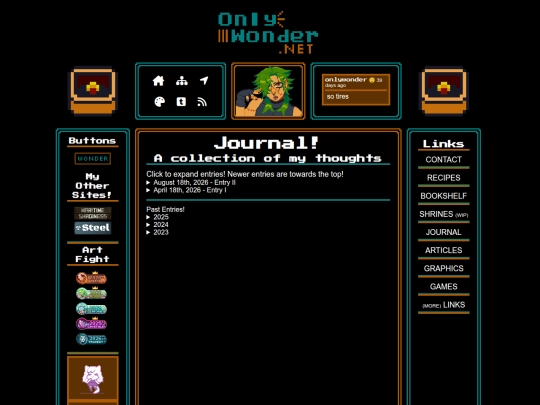 journal screenshot