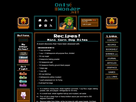 recipes/corn-dogs screenshot