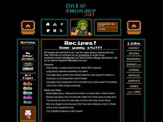 recipes screenshot