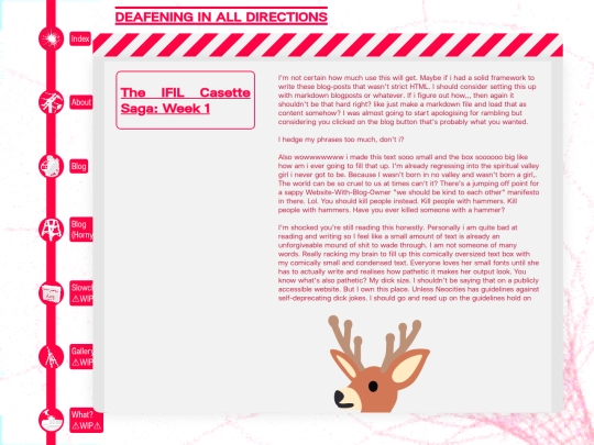 blog screenshot